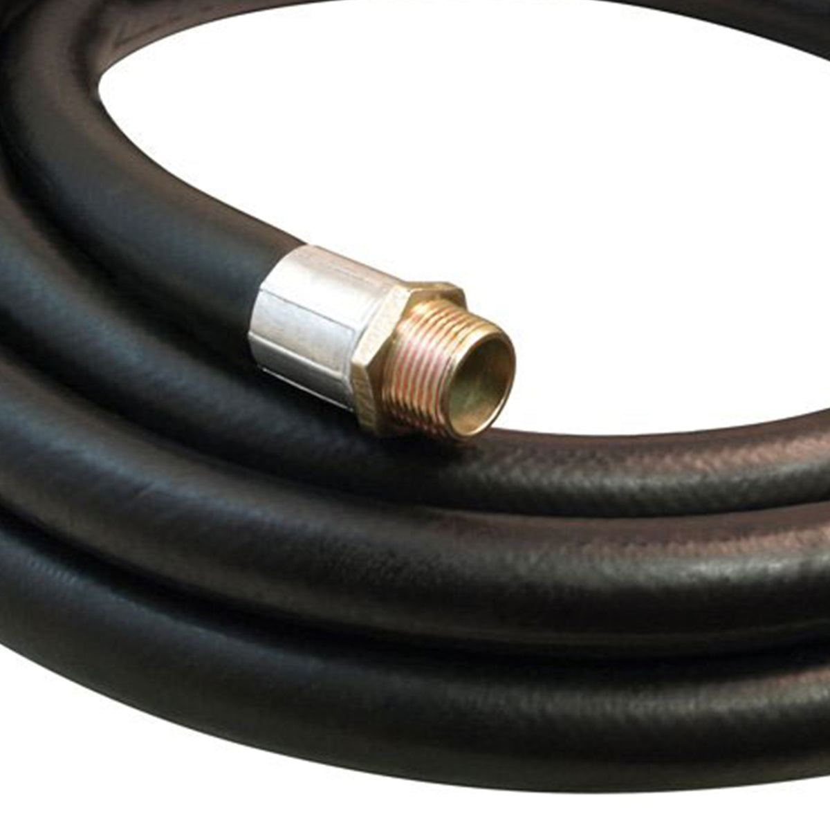 Apache 1 Inch Diameter 20 Foot Length Farm Fuel Transfer Hose, Black (Open Box)