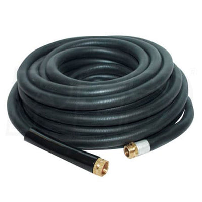 Apache 98108806 75 Foot Rubber Garden Water Hose with Brass Fittings (Open Box)