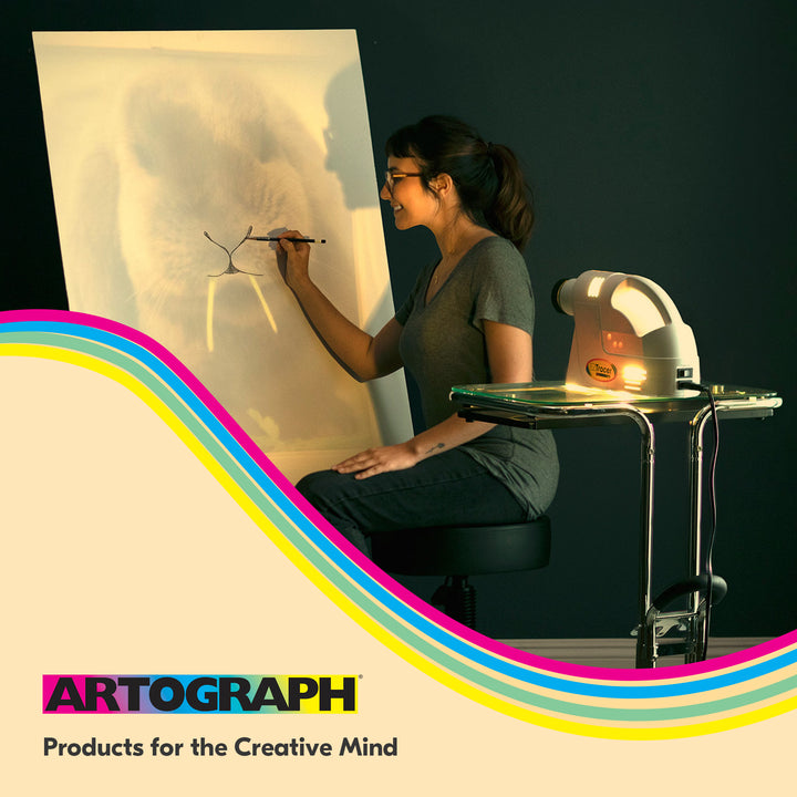 Artograph EZ Tracer Portable 15W LED Art Projector w/163mm Len(Open Box)(2 Pack)