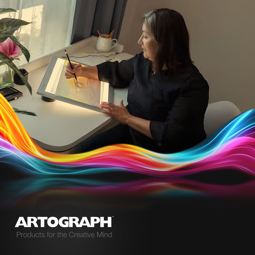 Artograph LightPad 940 LX 17" x 12" Dimmable LED Light Box for Drawing & Tracing - VMInnovations