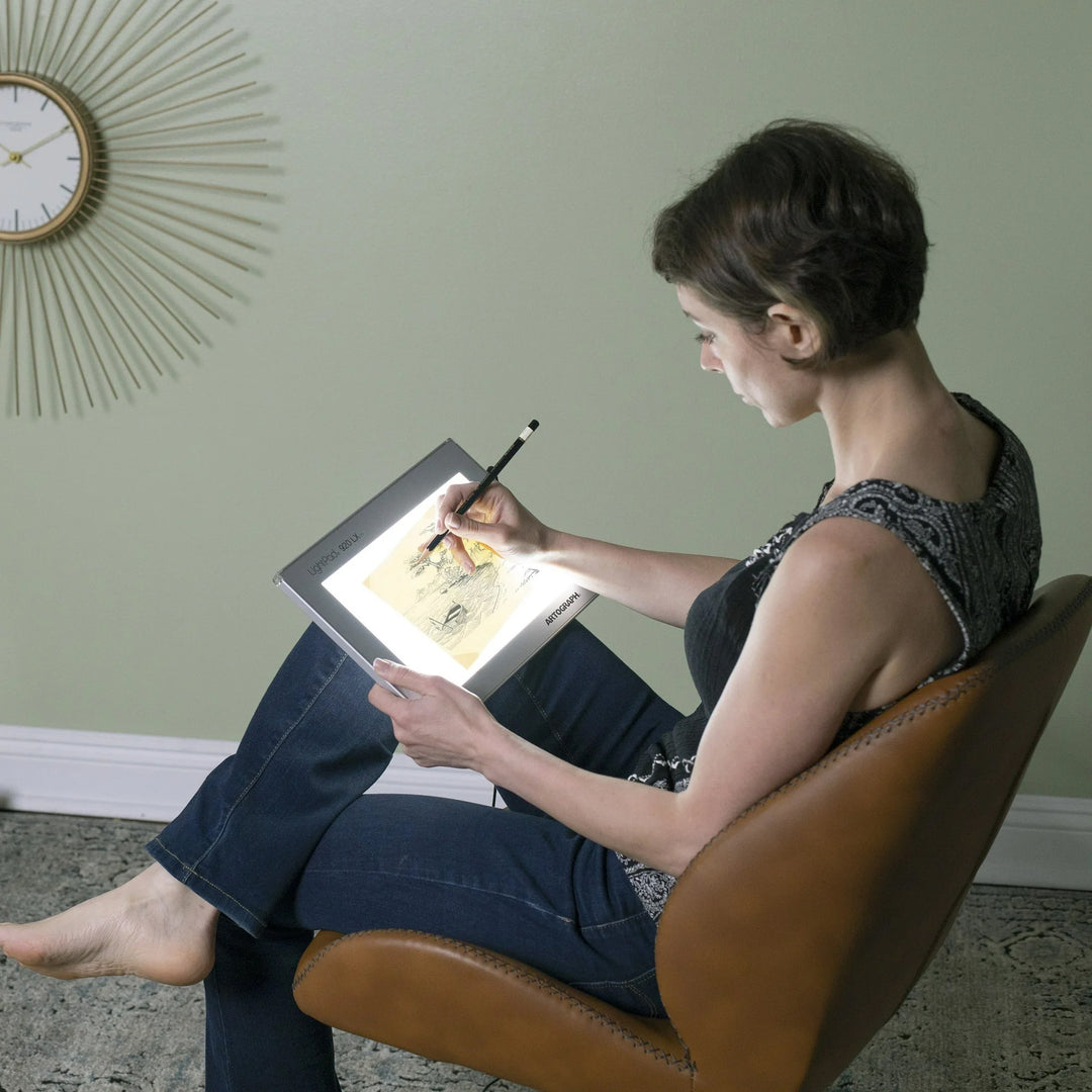 Artograph LightPad 920 LX, 9" x 6" Dimmable LED Light Box for Drawing & Tracing