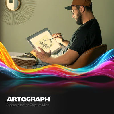 Artograph LightPad 930 LX, 12" x 9" Dimmable LED Light Box for Drawing & Tracing - VMInnovations