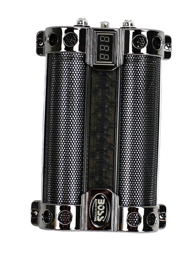 BOSS CAP8 8 FARAD LED Digital Voltage Display Car Audio Power Capacitor (Used)