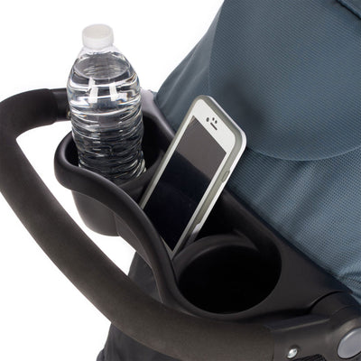 Evenflo Folio3 Stroller Jogger Travel System w/ LiteMax 35 Car Seat, Avenue Gray