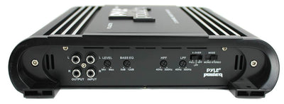 Pyle PLA2378 Bridgeable 2 Channel 2000 Watt Car Audio Mosfet Amplifier (2 Pack)