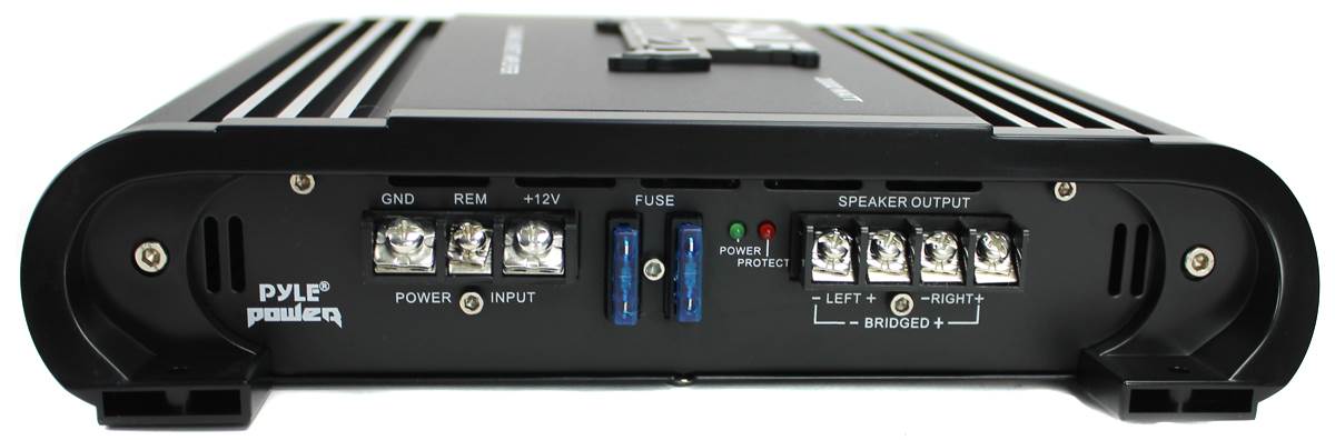 Pyle PLA2378 Bridgeable 2 Channel 2000 Watt Car Audio Mosfet Amplifier (2 Pack)
