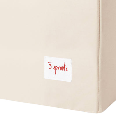3 Sprouts Children's Nursery Room Soft Fabric Storage Trunk Toy Chest Box, Sloth - VMInnovations