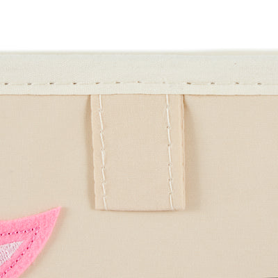 3 Sprouts Kids Children's Foldable Fabric Storage Cube Box, Pink Unicorn (Used) - VMInnovations