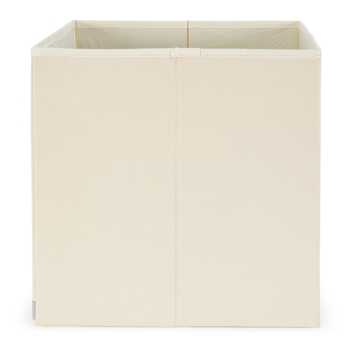 3 Sprouts Kid's Foldable Fabric Storage Cube Box Soft Toy Bin, Friendly Tiger