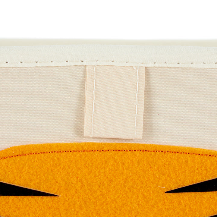 3 Sprouts Kid's Foldable Fabric Storage Cube Box Soft Toy Bin, Tiger (Used) - VMInnovations