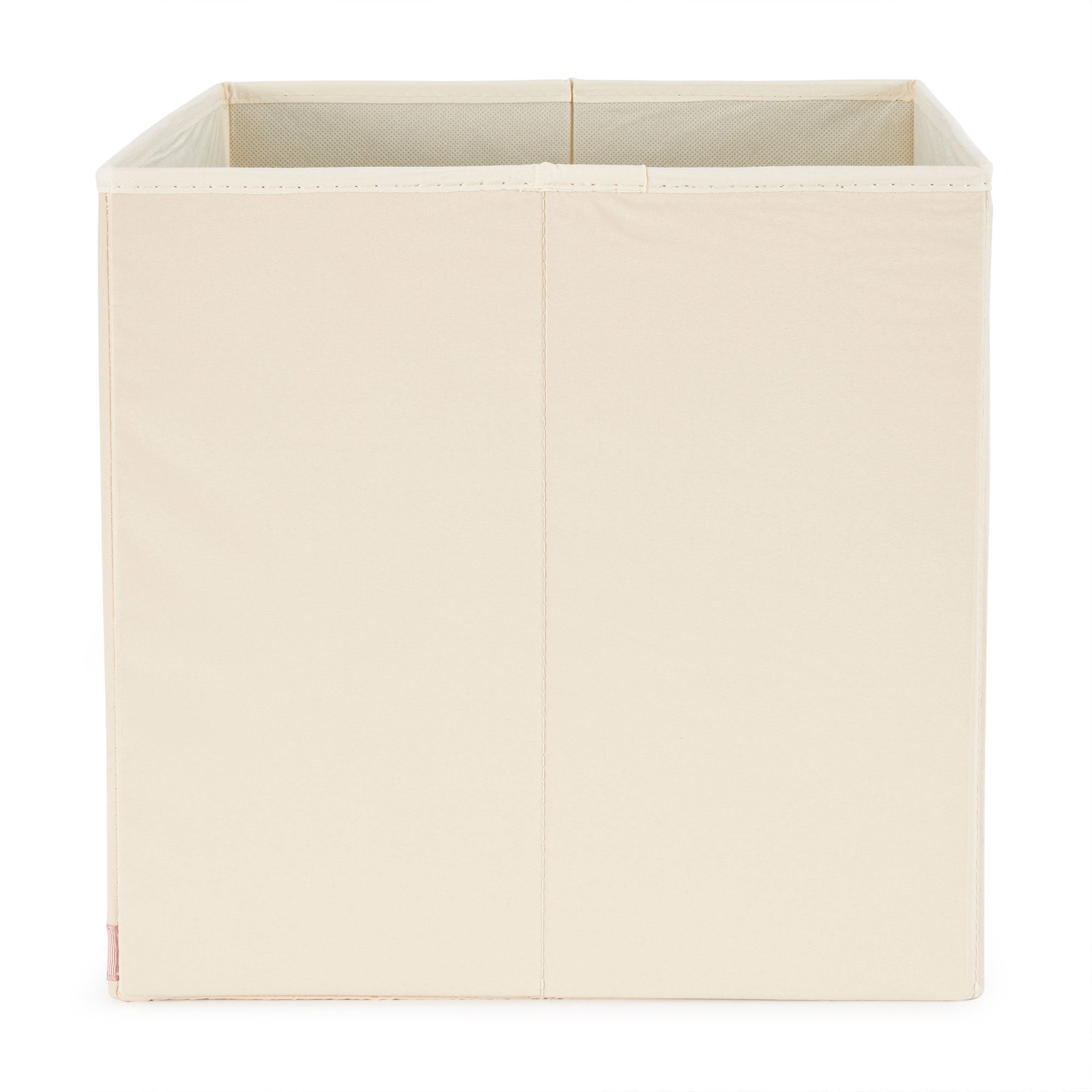 3 Sprouts Kids Childrens Foldable Fabric Cube Bin Box, Polka Dot Sheep (Used) - VMInnovations
