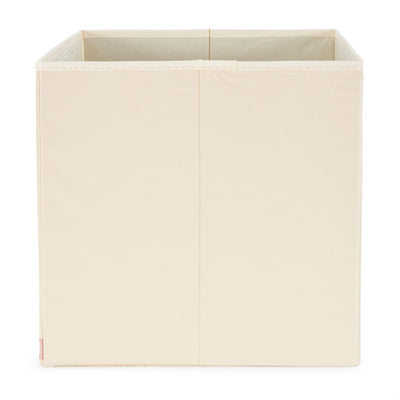 3 Sprouts Kids Childrens Foldable Fabric Cube Bin Box, Polka Dot Sheep (Used) - VMInnovations