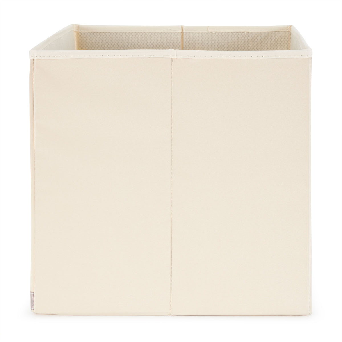 3 Sprouts Children's Foldable Fabric Storage Cube Box Soft Toy Bin, Yellow Rhino