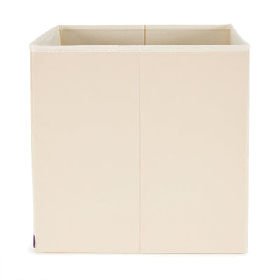 3 Sprouts Children's Foldable Fabric Storage Cube Box Soft Toy Bin, Bunny Rabbit