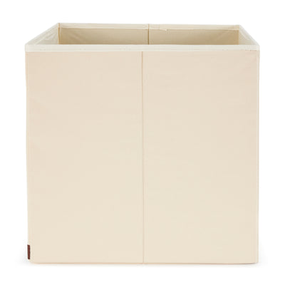 3 Sprouts Kid's Fabric Storage Cube Box Toy Bin, Kangaroo and Peacock (2 Pack)