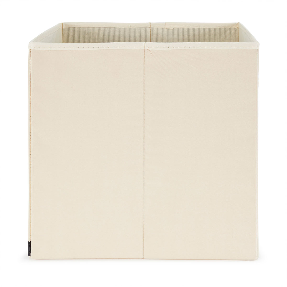 3 Sprouts Children's Foldable Fabric Storage Cube Box Soft Toy Bin, Gray Mouse