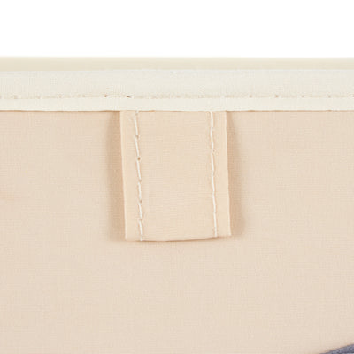 3 Sprouts Childrens Foldable Fabric Storage Box Soft Toy Bin, Hedgehog & Peacock - VMInnovations