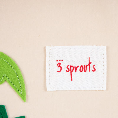 3 Sprouts Kids Childrens Foldable Felt Storage Cube Bin Box, Green Dragon (Used)
