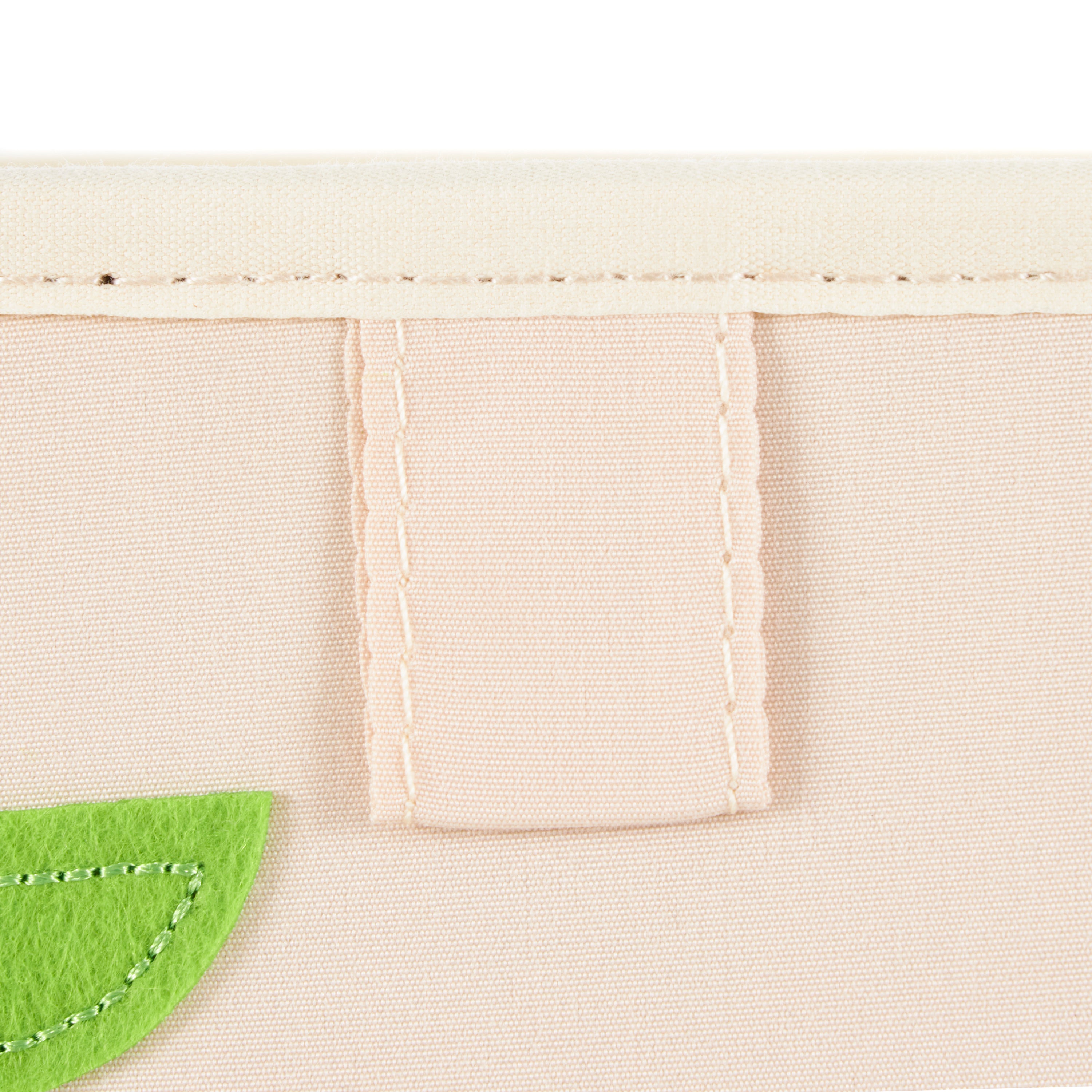 3 Sprouts Kids Childrens Foldable Felt Dragon Storage Cube Bin Box (2 Pack) - VMInnovations