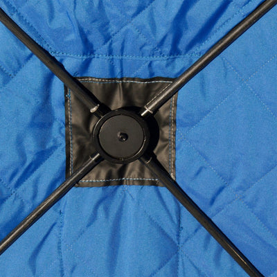 Portable 6 x 12 Ft C-720 Pop Up Ice Fishing Thermal Hub Shelter Tent (Open Box) - VMInnovations