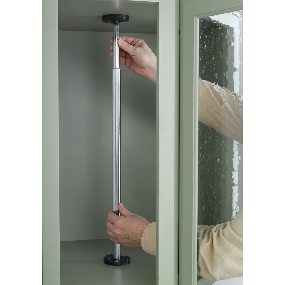 Rev-A-Shelf 24'' Lazy Susan Full-Circle Polymer 2-Shelf, White, 3072-24-11-52