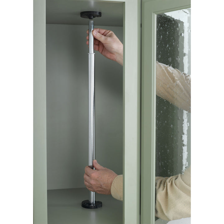 Rev-A-Shelf 24'' Lazy Susan Full-Circle Polymer 2-Shelf, White, 3072-24-11-52