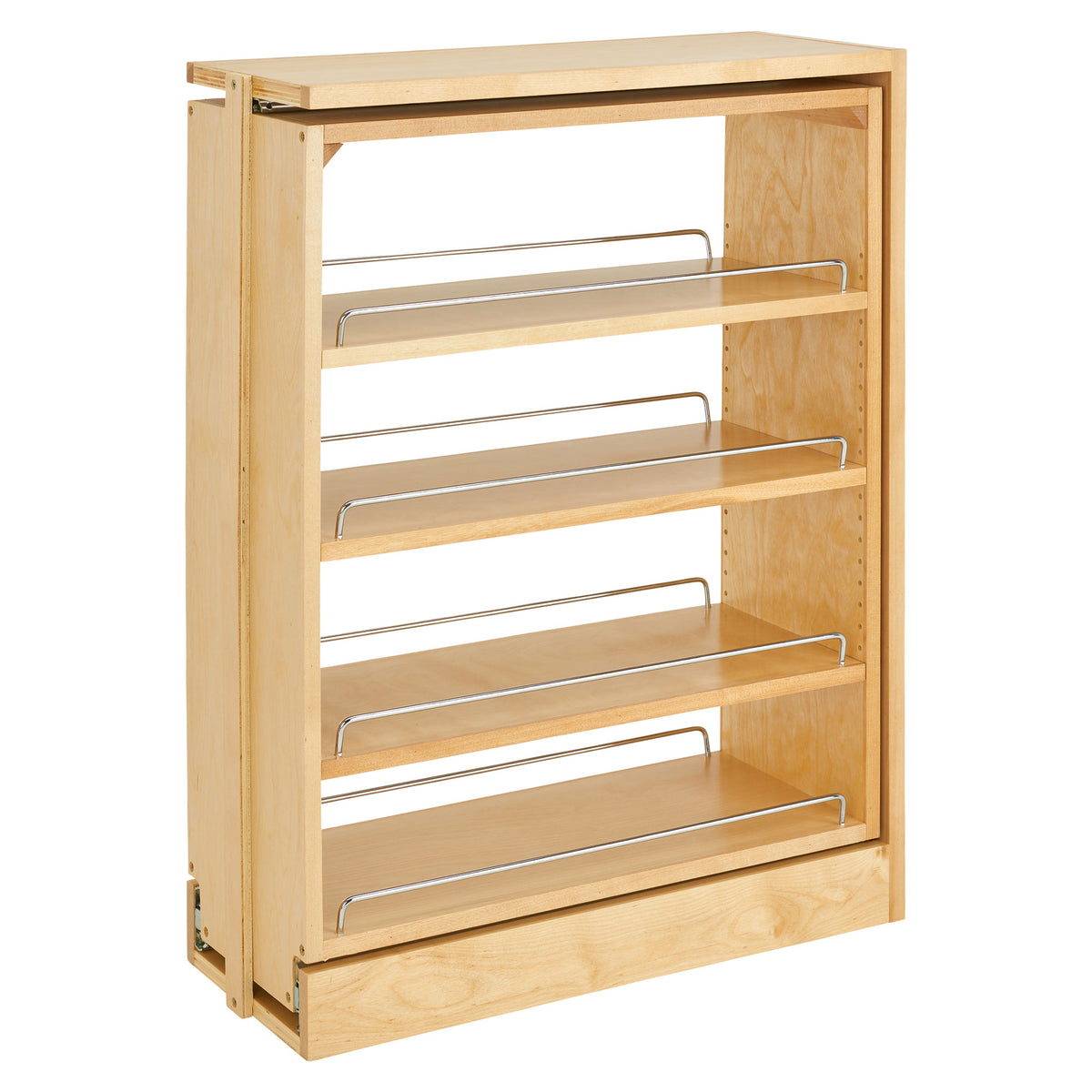 Rev-A-Shelf 432-BF-9C 9" Cabinet Base Filler Pullout Organizer, Maple (Used)
