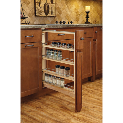 Rev-A-Shelf 432-BFBBSC-3C 3" Base Filler Soft Close Pullout Organizer (Used)