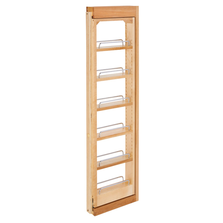 Rev-A-Shelf Pullout Wall Filler Cabinet Wooden Organizer, 42" Hgt, 432-WF42-3C