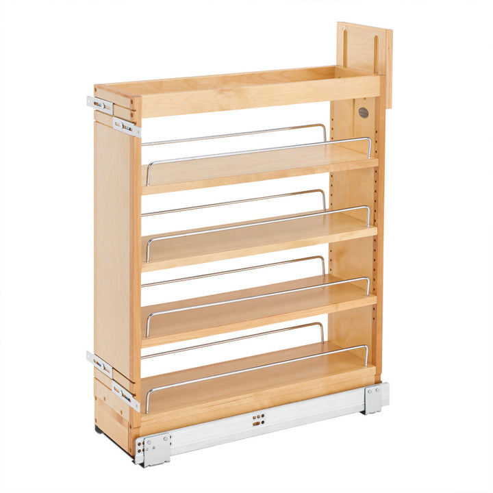 Rev-A-Shelf 7.25'' Pullout Kitchen Cabinet Organizer Soft-close, 448-BCSC-6C