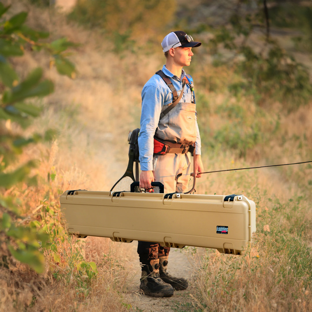 SKB Cases iSeries Hard Exterior Waterproof Utility Single Rifle Case (Open Box)