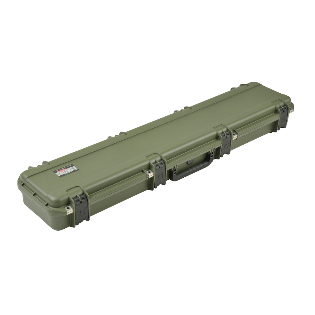 SKB Cases iSeries 4909 Hard Exterior Waterproof Utility Single Rifle Case, Green