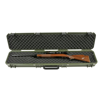 SKB Cases iSeries Hard Exterior Waterproof Utility Rifle Case, Green (Open Box) - VMInnovations