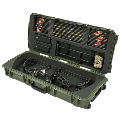 SKB Cases Hard Plastic Exterior Parallel Limb Bow Crossbow Case, Green(Open Box) - VMInnovations