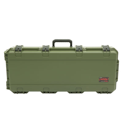 SKB Cases 3614 Hard Plastic Exterior Parallel Limb Bow Crossbow Case, Green