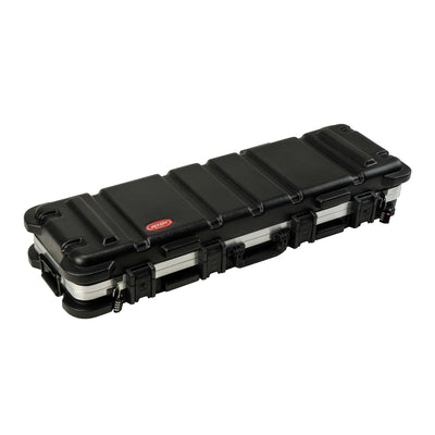 SKB Cases 4009 Hard Exterior Waterproof Short Double Rifle Transport Case, Black