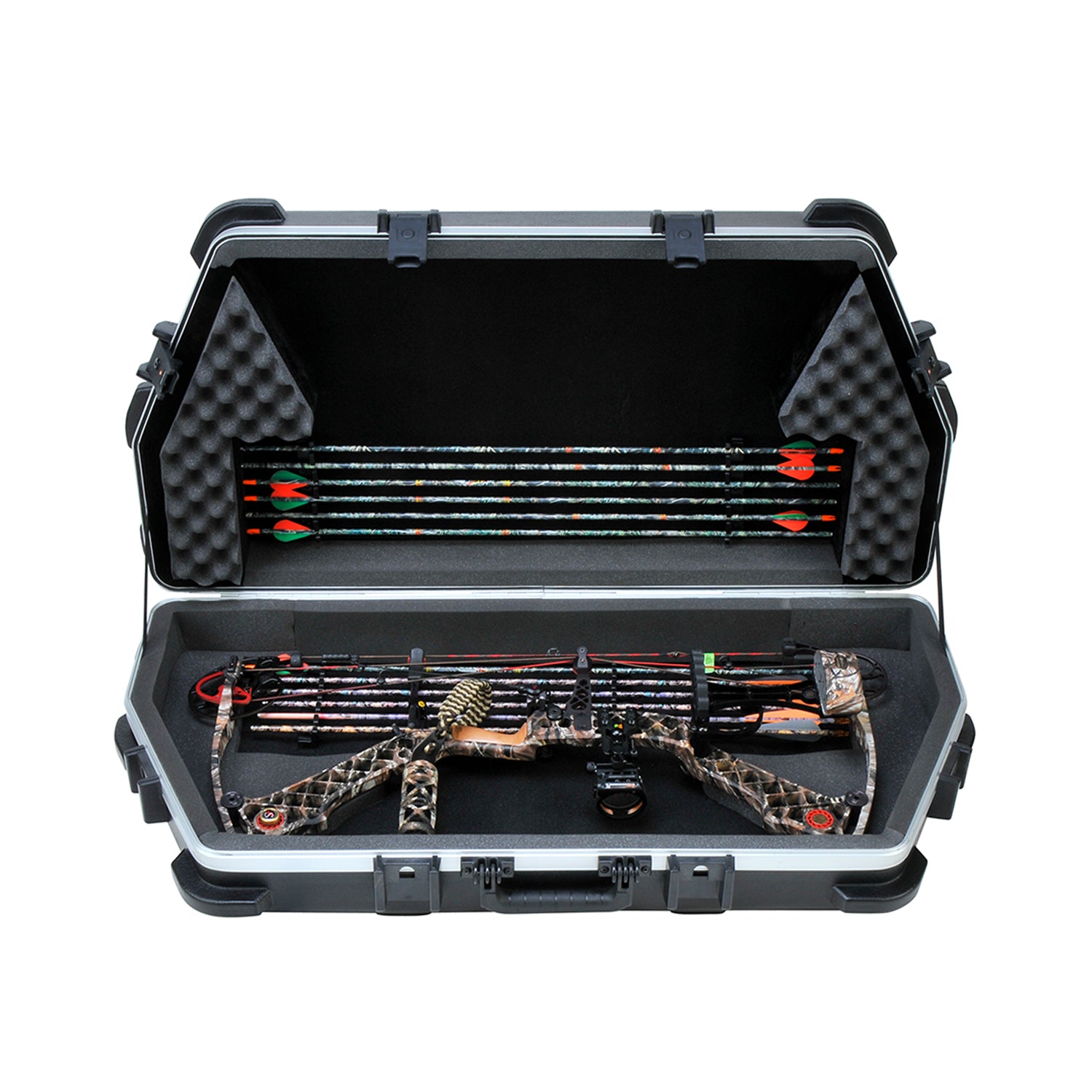 SKB Cases Hard Exterior Waterproof ATA Single Parallel Limb Bow, Black(Open Box) - VMInnovations