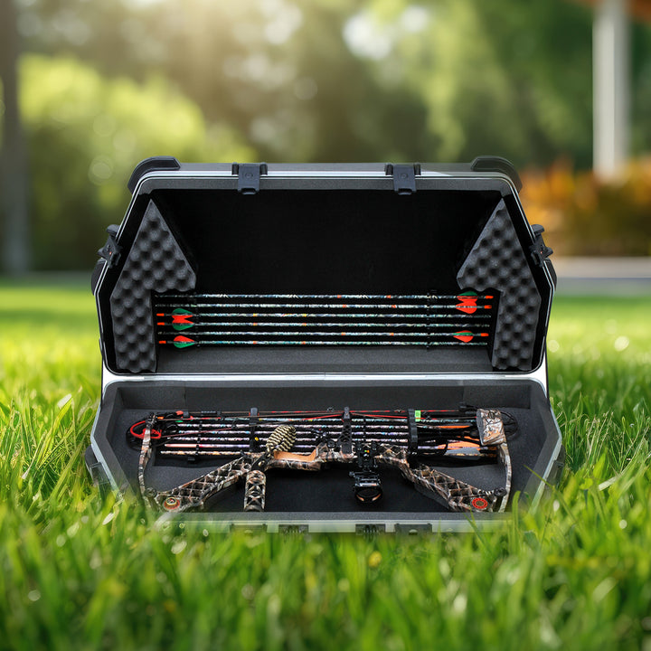 SKB Cases Hard Exterior Waterproof ATA Single Parallel Limb Bow, Black(Open Box)