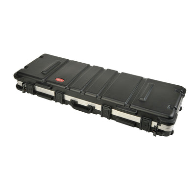 SKB Cases 2SKB-5014 Hard Exterior Waterproof ATA 50-Inch Double Bow Case, Black