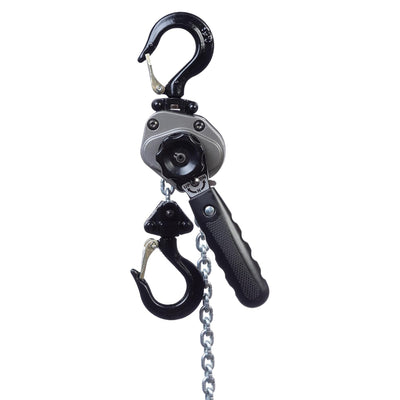 Jet JLH-50-15 0.5 Ton Compact Ratchet Lever Chain Hoist w/ 15 Ft Lift & 2 Hooks - VMInnovations