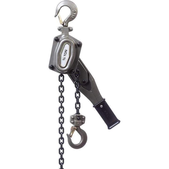 Jet Tools JLP-A Series 3/4 Ton Capacity Puller Hoist 15 Ft Lift with Hooks