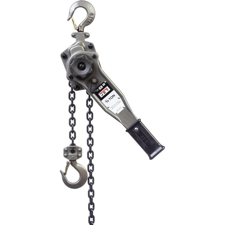 Jet Tools JLP-A Series 3/4 Ton Capacity Puller Hoist 15 Ft Lift with Hooks