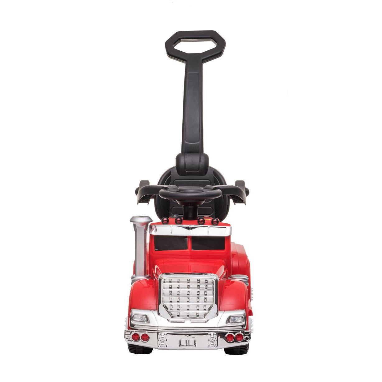 Best Ride On Cars 4-in-1 18 Wheeler Baby Push Car Stroller with LED Lights(Used)