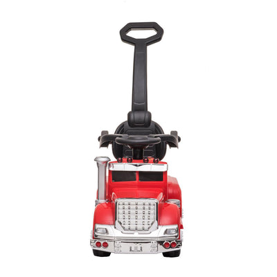 Best Ride On Cars 4-in-1 18 Wheeler Baby Push Car Stroller with LED Lights(Used)