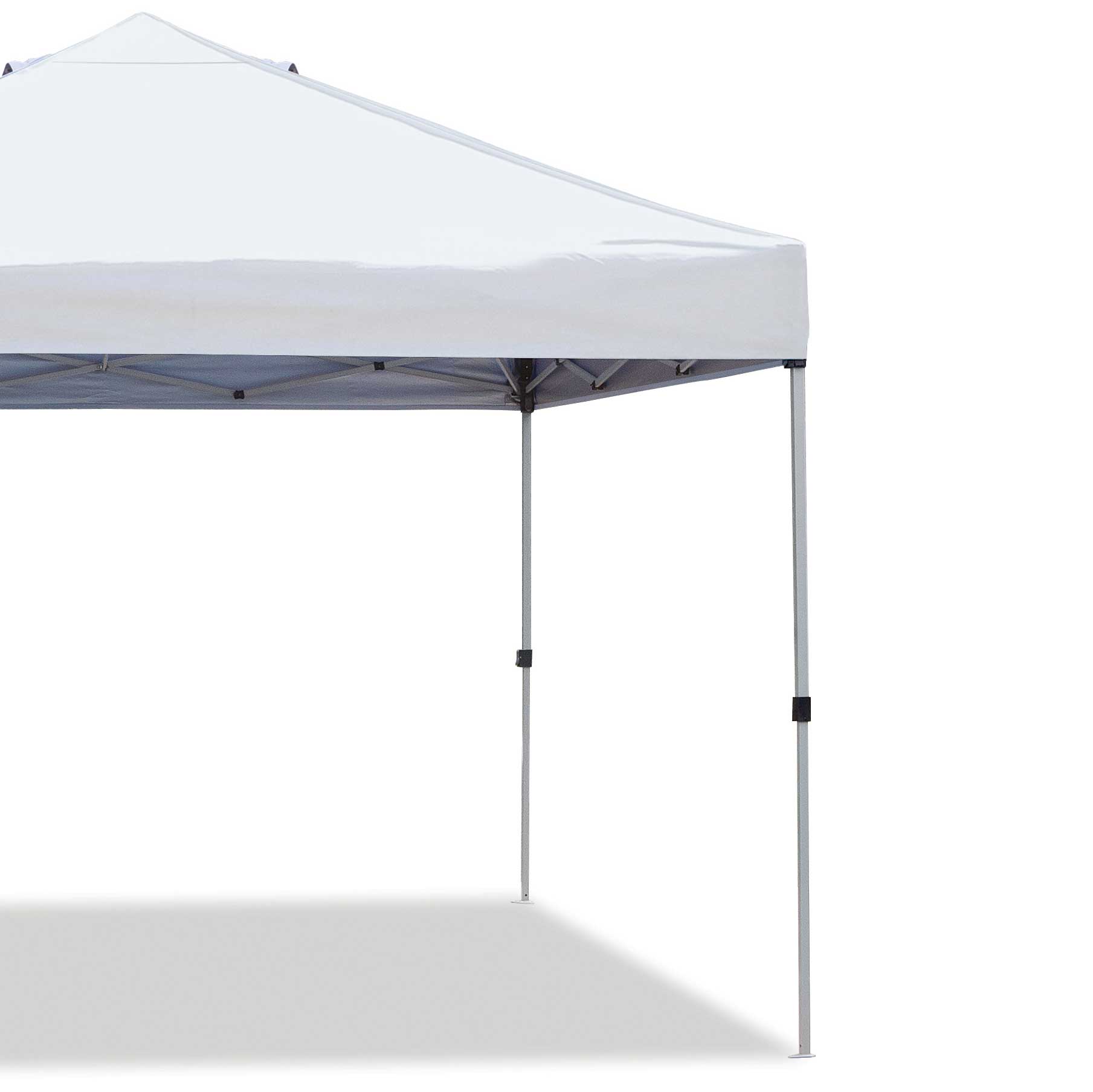 Z-Shade 10x10 Portable Instant Shade Canopy, White (Refurbished)