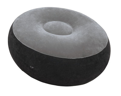 Intex Lounge Chair /w Cup Holder & Ottoman Set (2 Pack) 120V Air Pump (2 Pack)