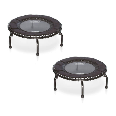 JumpSport 250 Fitness Rebounder Mini Trampoline In Home Cardio Fitness (2 Pack) - VMInnovations