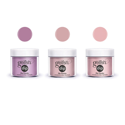 Gelish Soak Off Acrylic Dip Powder Nail Polish Set, Spring Petal Collection 1