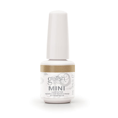 Gelish Mini Soak Off 6 Color Gel Polish Set, Champagne & Moonbeams (Open Box)