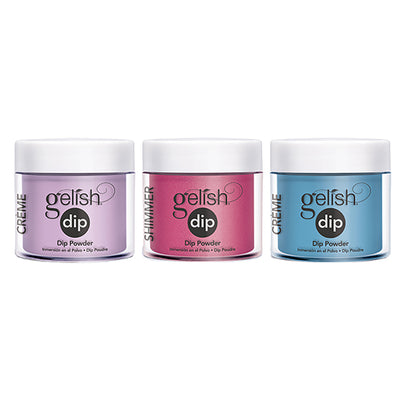 Gelish Soak Off Polish Manicure Set Starter Kit with Acrylic Powder Nail Dip Set - VMInnovations